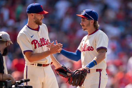 Phillies’ Zack Wheeler throws 1-hitter for his first complete game since 2021