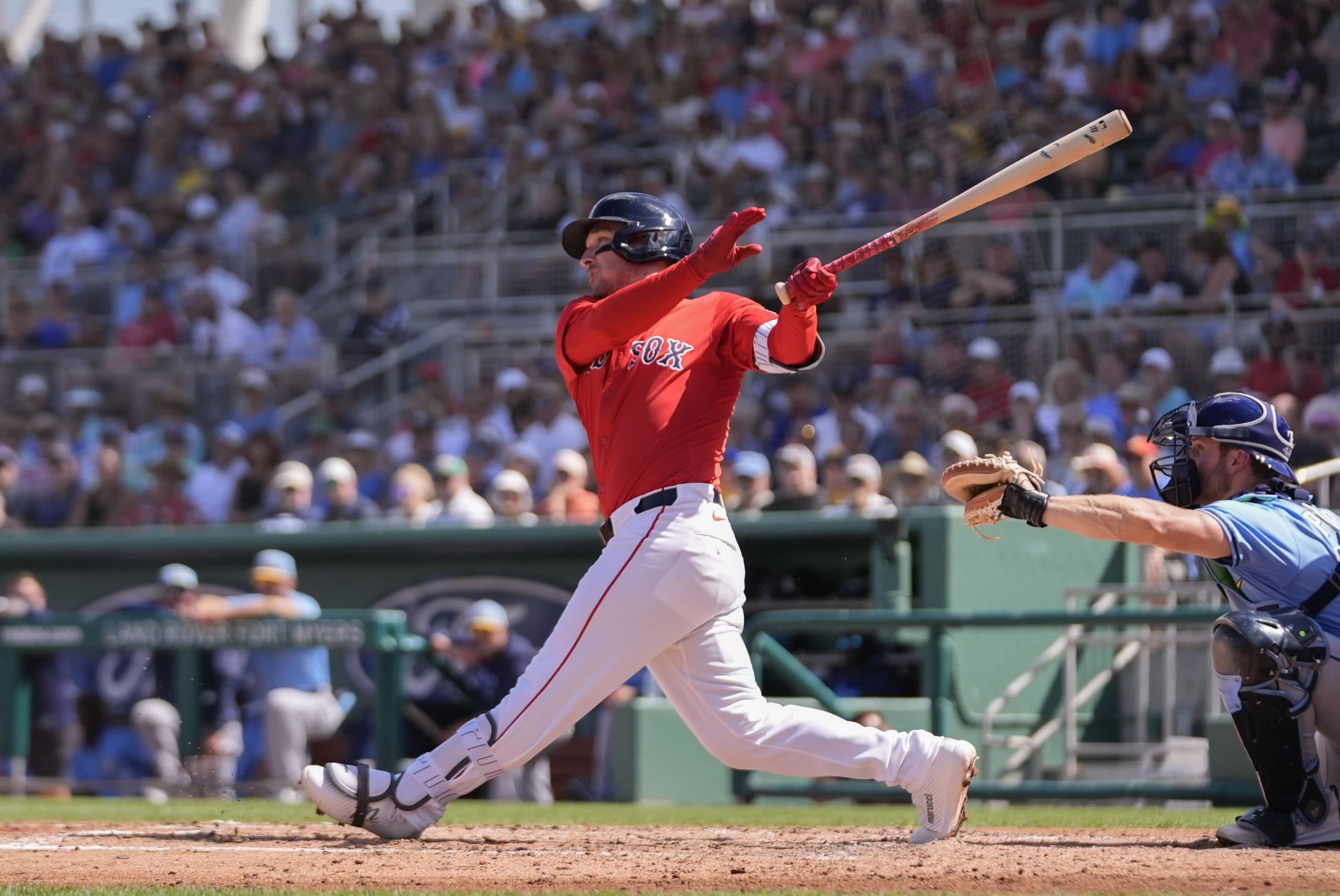 Red Sox manager Alex Cora says Alex Bregman will play third base and Rafael Devers will move to DH