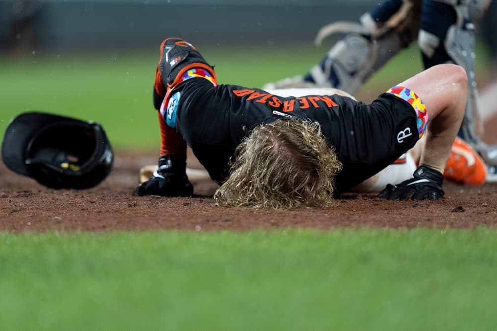 Orioles active rookie Heston Kjerstad from concussion IL a week after 97 mph pitch hit his helmet