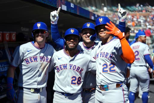 Soto ties career high with 6 RBIs, hits grand slam to lead Mets over Tigers 10-8