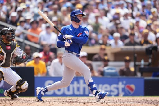 Pete Crow-Armstrong homers, drives in 3 runs to lead Cubs to 5-4 win over Padres