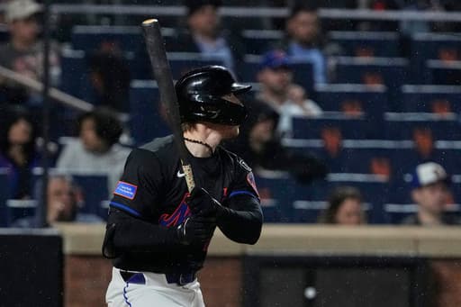 Brett Baty finally displaying 1st-round bat with Mets