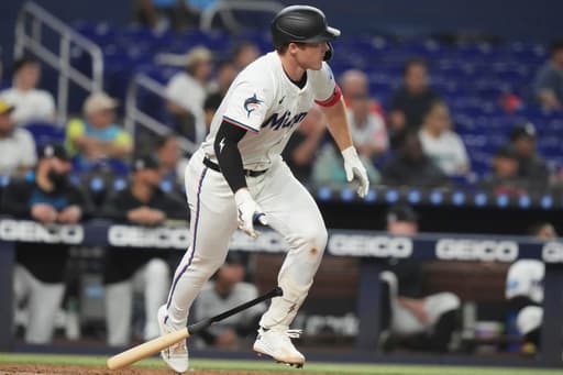 Wagaman’s three hits, three RBIs lift the Marlins to a 5-0 win over the Nationals