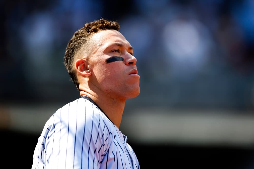 Yankees’ slugger Aaron Judge strikes out four times, hears boos on promotional bobblehead day