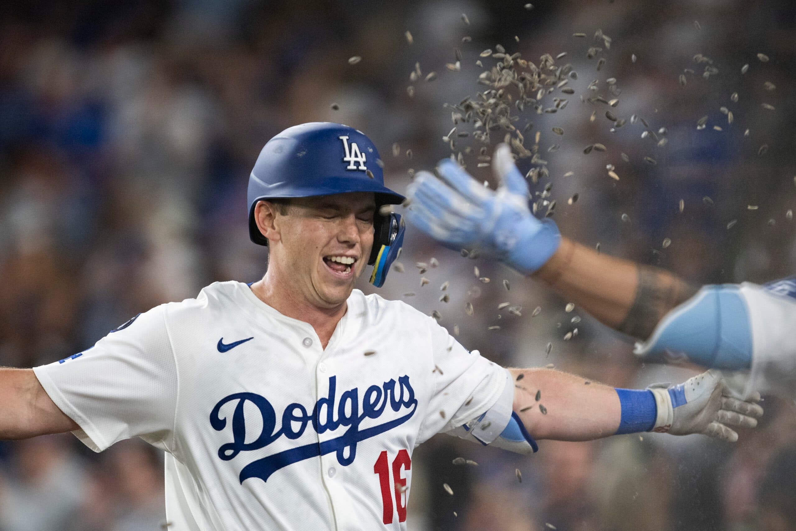 Will Smith’s tiebreaking homer lifts Dodgers over rival Padres 8-6 in heated game