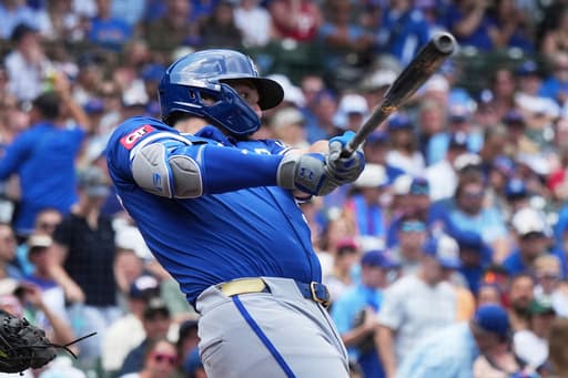 Vinnie Pasquantino hits two of Royals’ four homers, Kansas City tops Cubs 8-4