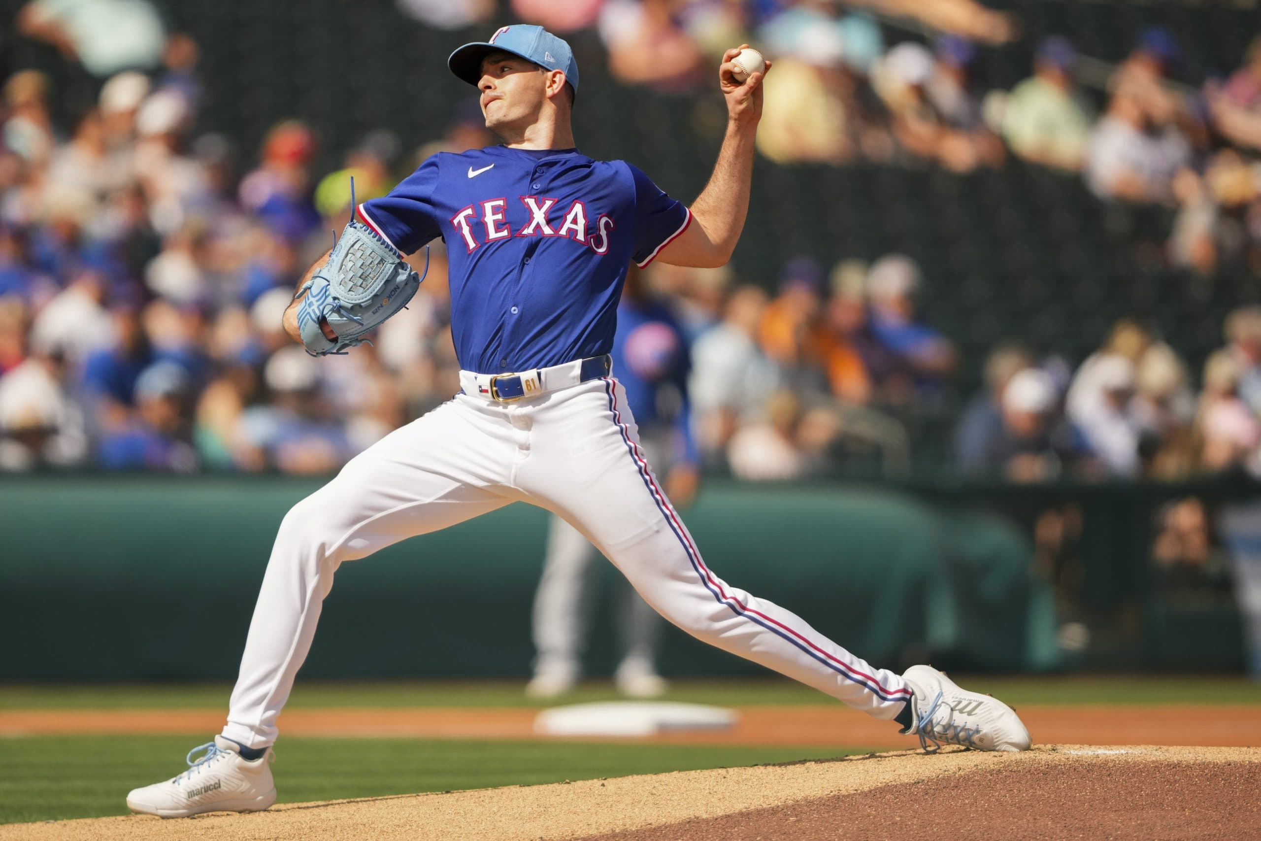 Rangers Right-Hander Bradford to Open Season on Injured List with Sore Elbow