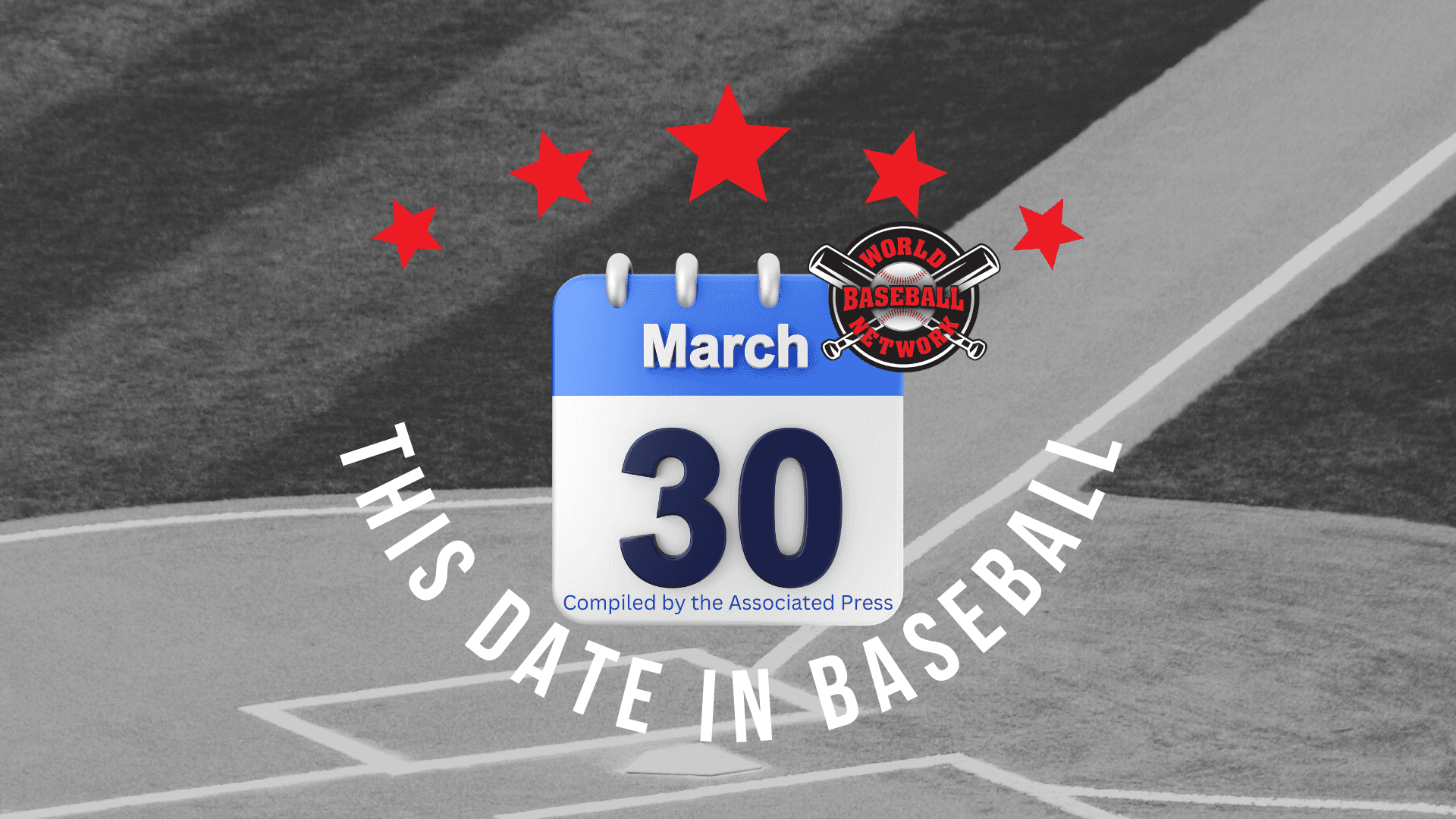 This Date in Baseball – For the first time ever, all 30 teams are active on Opening Day