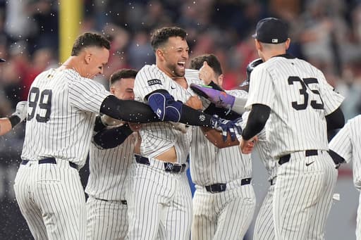 Yankees rally past Padres 4-3 in 10 innings after breaking up Cease’s no-hit bid in 7th