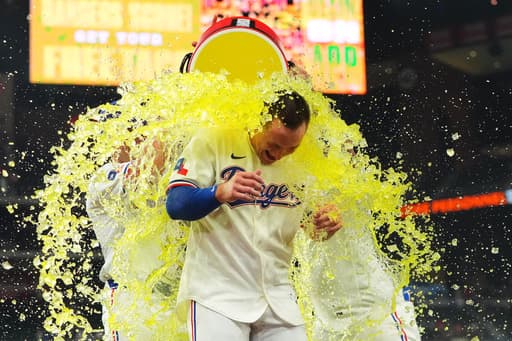 Wyatt Langford wins game in 9th in return from IL as Rangers beat Angels after blowing 5-run lead