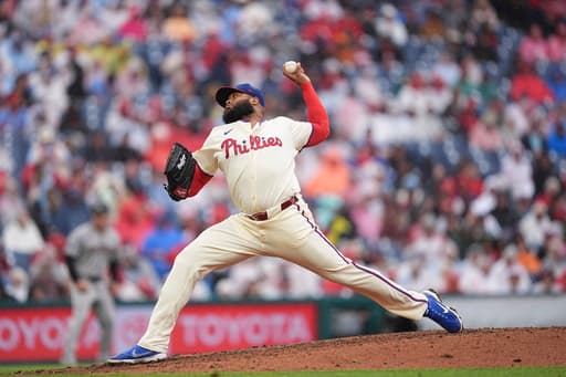 Phillies’ reliever Alvarado rejoins team following PED ban, will be eligible later this month