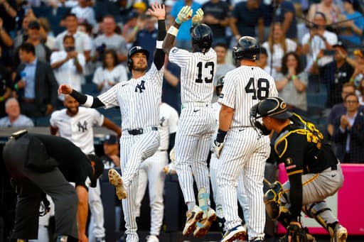 Yankees and Pirates rained out, to play a day-night doubleheader Wednesday