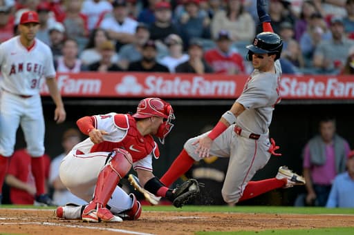 Top prospect Christian Moore hits tying, walk-off homers in Angels’ 3-2 victory over Red Sox