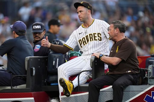 Orioles beat the Padres 4-3 after All-Star reliever Jason Adam ruptures a quadriceps tendon