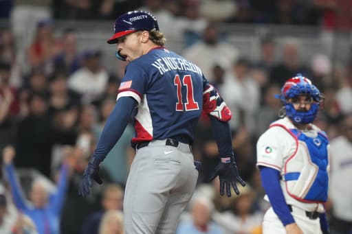 U.S. beats Dominican Republic 2-1 to reach 3rd straight WBC title game