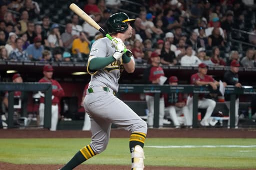 Jeff McNeil’s pinch-hit single in the 7th inning sends the A’s to a 5-2 win over the Diamondbacks