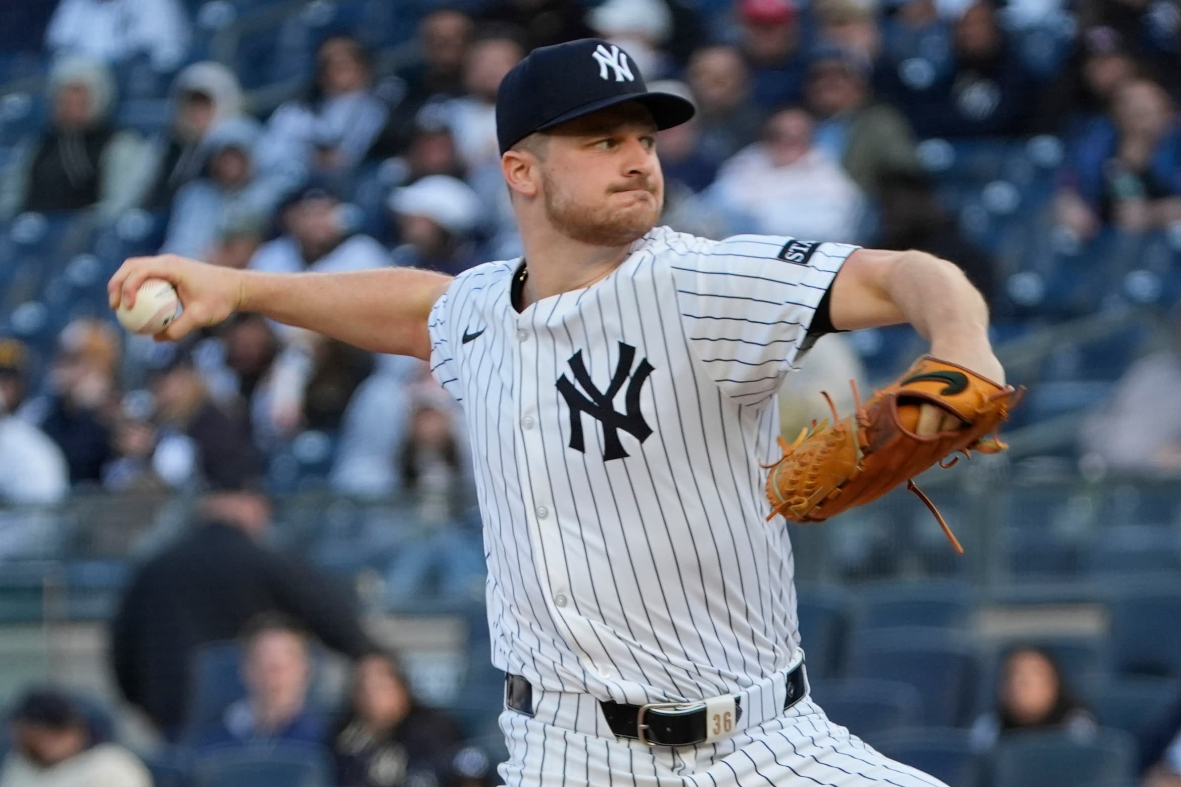 Yankees’ Clarke Schmidt is scratched from start against Rays and replaced by Ryan Yarbrough