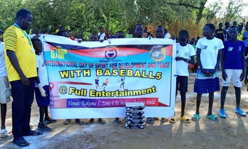 WBSC Hosts Baseball5 Project at Kakuma Refugee Camp