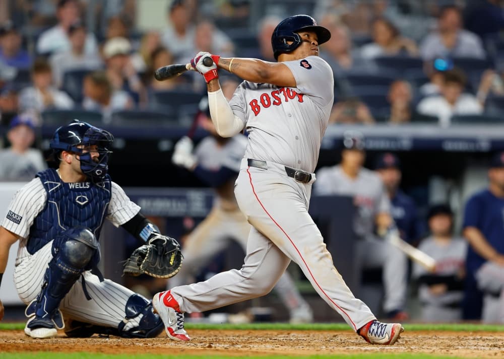 Red Sox 3B Rafael Devers scratched from All-Star Game with sore left shoulder