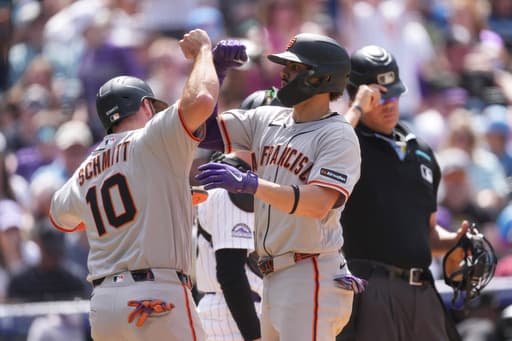 Willy Adames hits grand slam and Giants get 25 hits in 19-6 win over Rockies at Coors Field