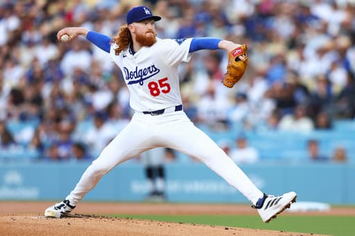 Dustin May’s perfect game bid broken up in Dodgers’ sweep of White Sox