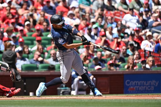 Mariners outlast Cardinals 11-9 in game that featured 8 home runs