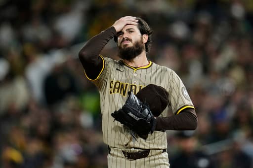Cease allows career-high 9 earned runs, A’s top Padres 10-4 for first win at Sutter Health Park