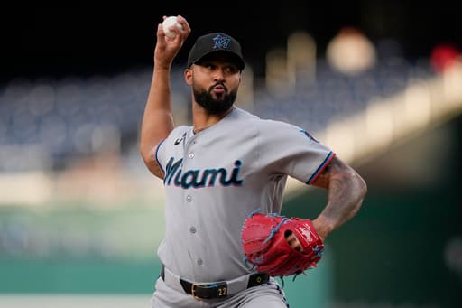 Alcantara rebounds on the mound and the Marlins snap their 5-game skid with a 7-3 win over the Nats