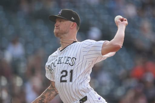 Rockies reinstate Gomber for start against Braves, place Freeland on IL and send Agnos to minors