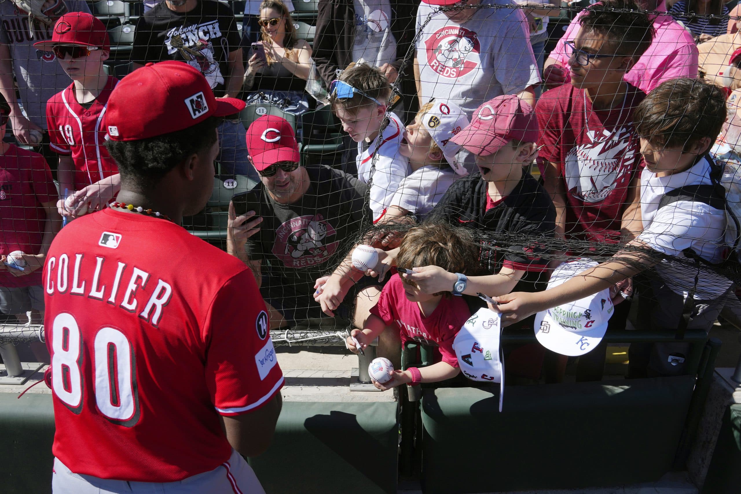 Reds prospect Cam Collier to have surgery to repair torn thumb ligament
