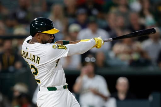 Rooker and Langeliers hit HRs, Andujar has 2 RBIs to help Athletics beat Mariners 6-1