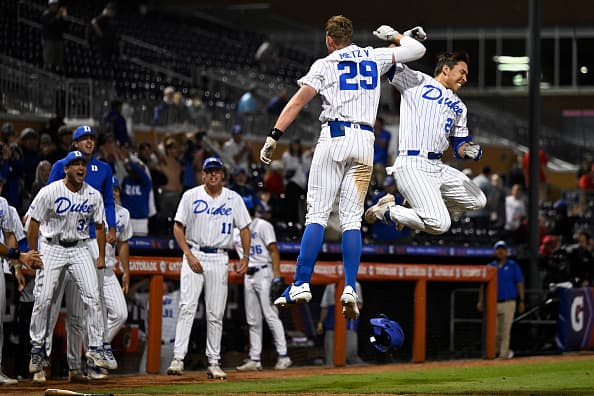 NCAA Tournament: Metz’s Three Homers Power Duke Past UNC-Wilmington in 12-3 Rout