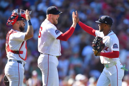 Red Sox push winning streak to 13 before hosting the Orioles, who have won 7 straight