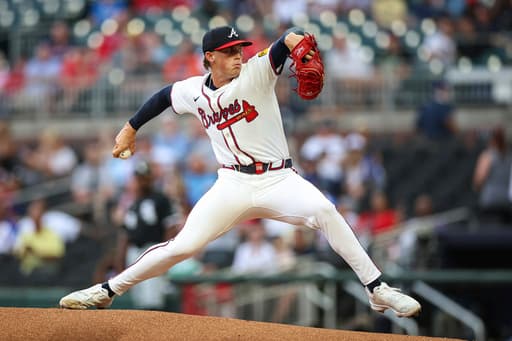 Waldrep strikes out 7 as Braves beat White Sox 1-0