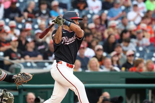Lile hits another homer, Littell throws 5 scoreless as Nationals hang on to beat Orioles 3-2