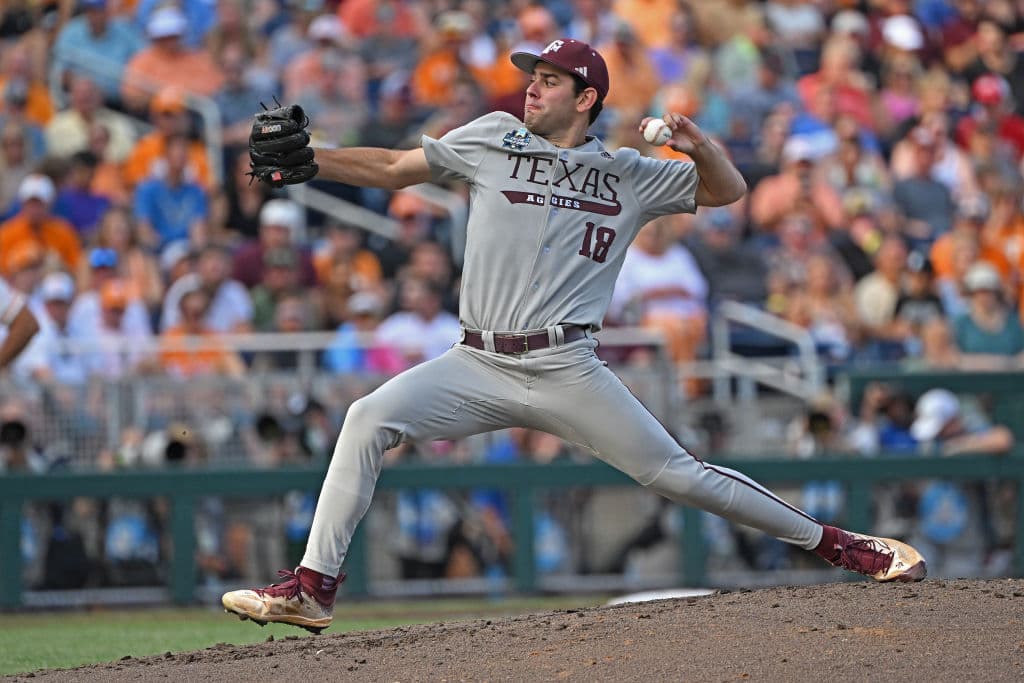 College World Series: Solid Pitching Puts Texas A&M One Win From An NCAA Championship