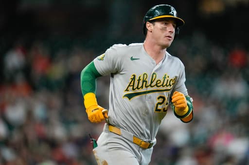 Athletics slugger Brent Rooker to have season-ending knee surgery