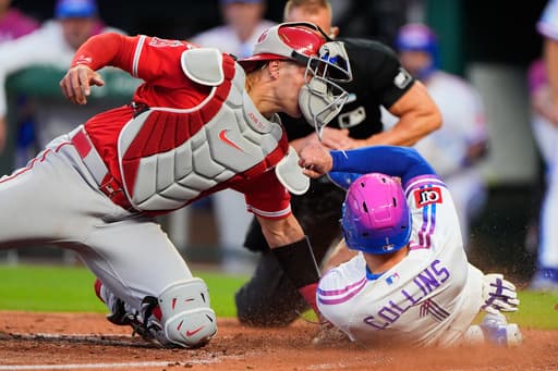 Collins’ 2 RBIs, Cameron’s 6 strikeouts help the Royals to a 6-3 win over Angels