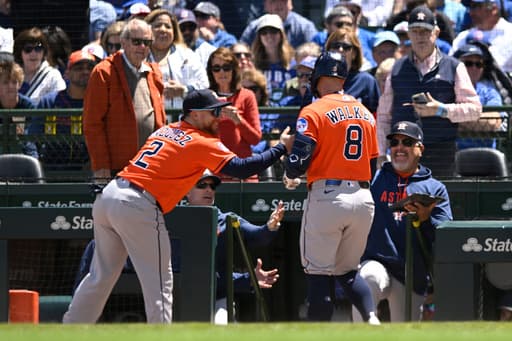 Christian Walker’s 2 homers powers Astros past Cubs 3-0 as Chicago drops 7th straight