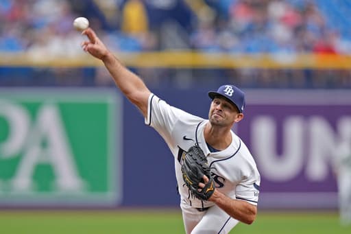 Nick Martinez dominates his former team, leading Rays to 6-1 win over Reds