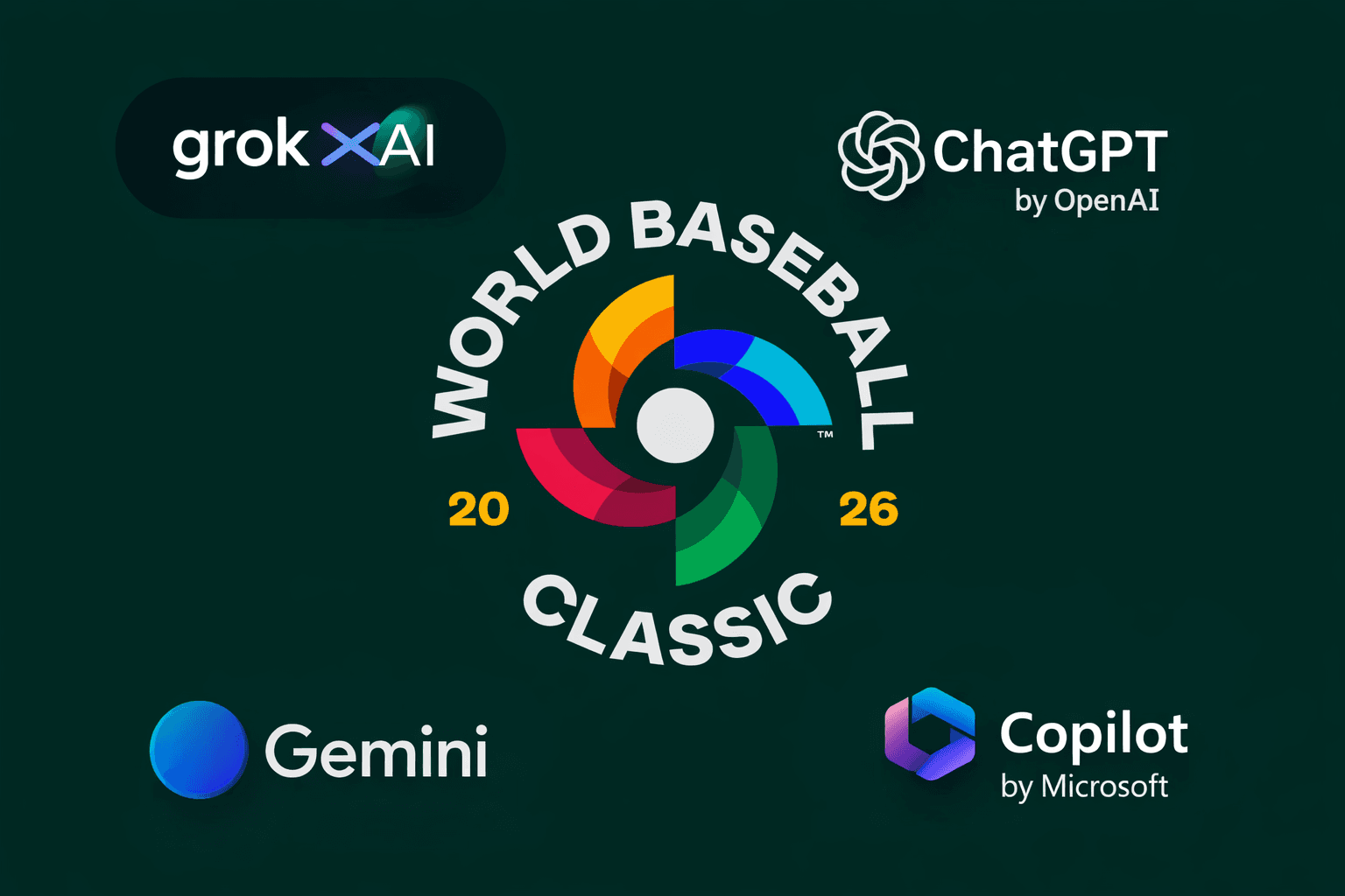 Four AI Systems Agree: USA, Japan and Dominican Republic Lead 2026 World Baseball Classic Predictions