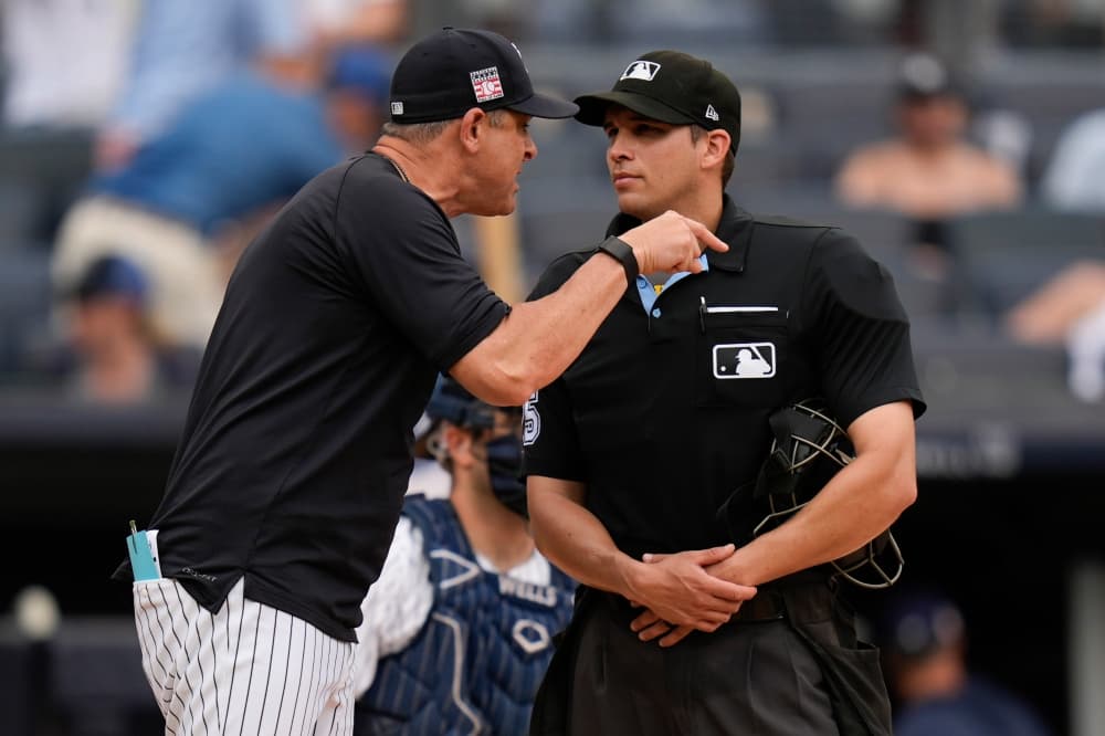 New York Yankees manager Aaron Boone ejected for 5th time this season