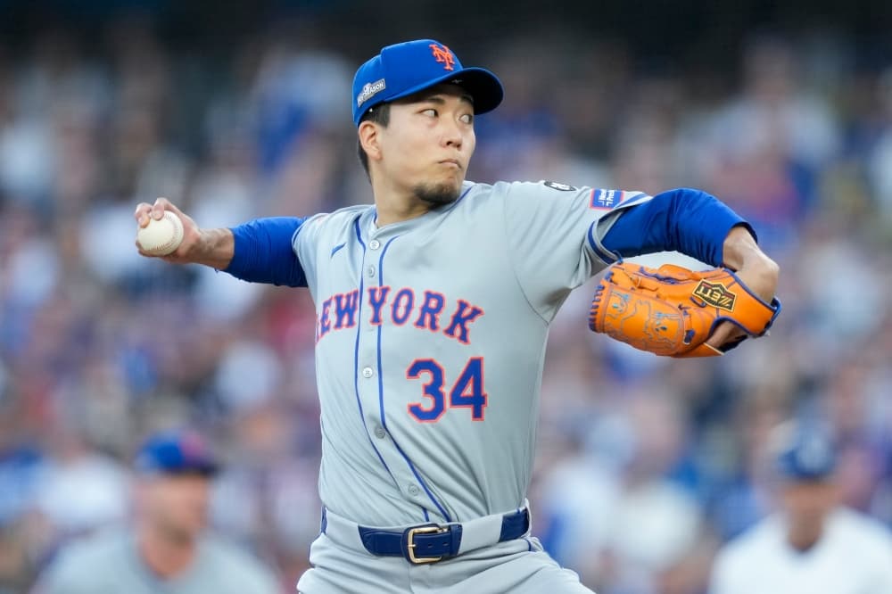 Mets’ Kodai Senga struggles with control, knocked out in 2nd inning by Dodgers in NLCS opener