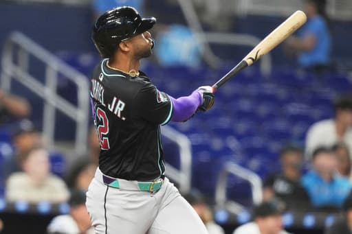 Diamondbacks hit 4 homers to beat Marlins 6-2 for 4th straight win
