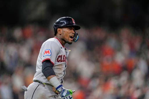 Angel Martínez’s grand slam in 10th inning gives Guardians win over Astros