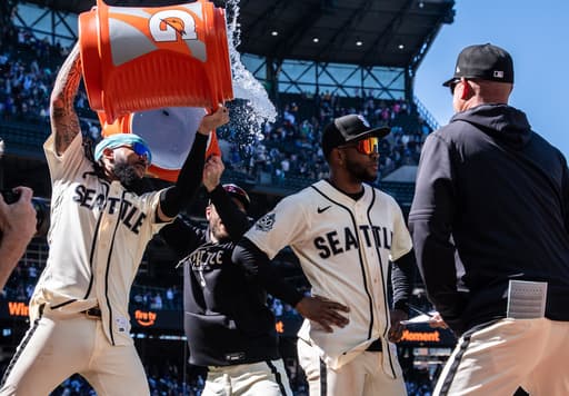 Even without Cal Raleigh, the Mariners have used power and pitching to move in front in the AL West