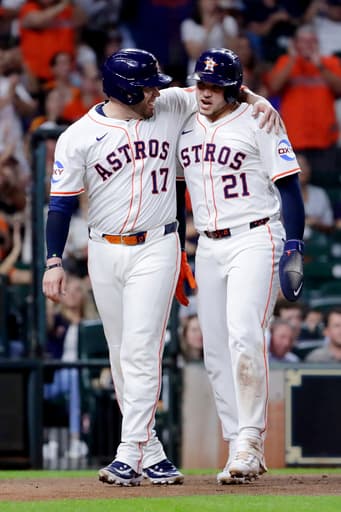 Astros hold off Rangers 6-5 to keep pace in AL West and improve wild-card position
