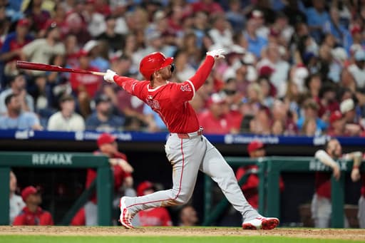 Ward’s go-ahead homer leads Angels past Phillies 6-5