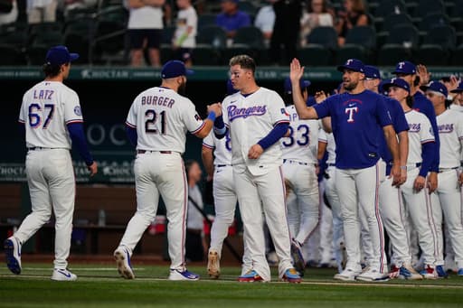 Rangers put themselves in good position as only AL West team with a winning record