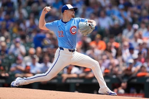 Cade Horton tosses 2-hit ball over 5 innings as Cubs beat Orioles 1-0